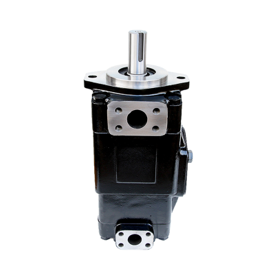 T67EC052B251L00A500 - Пластинчатый нерегулируемый двухпоточный насос серии T67EC с рабочим объемом 164,8+79 см3